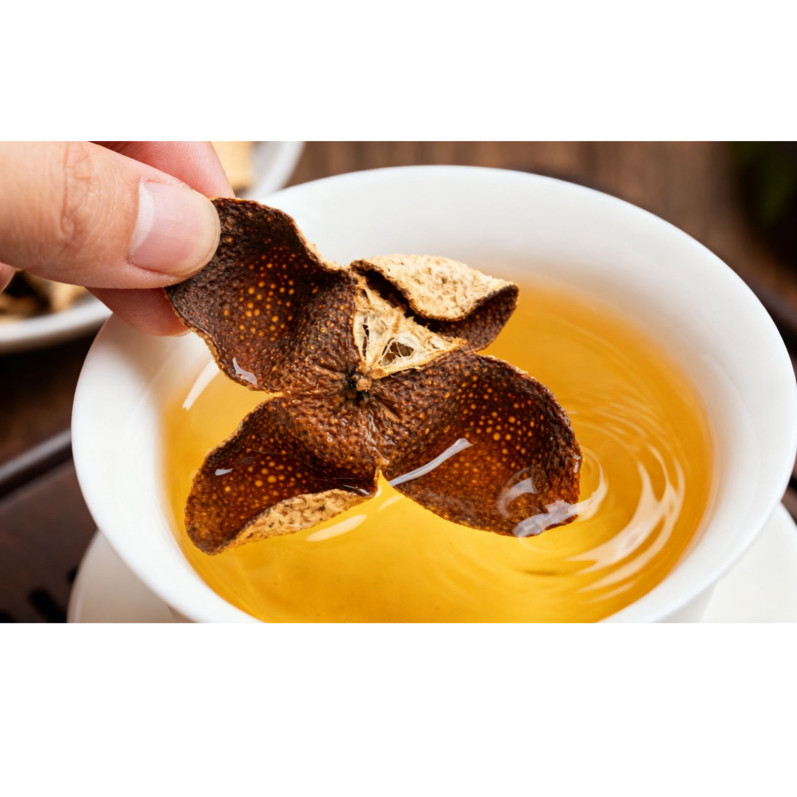 沖泡陳皮茶 brewing chen pi tea
